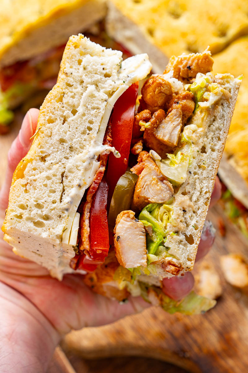 Chicken Bacon Ranch Sandwich Chicken Bacon Ranch Sandwich