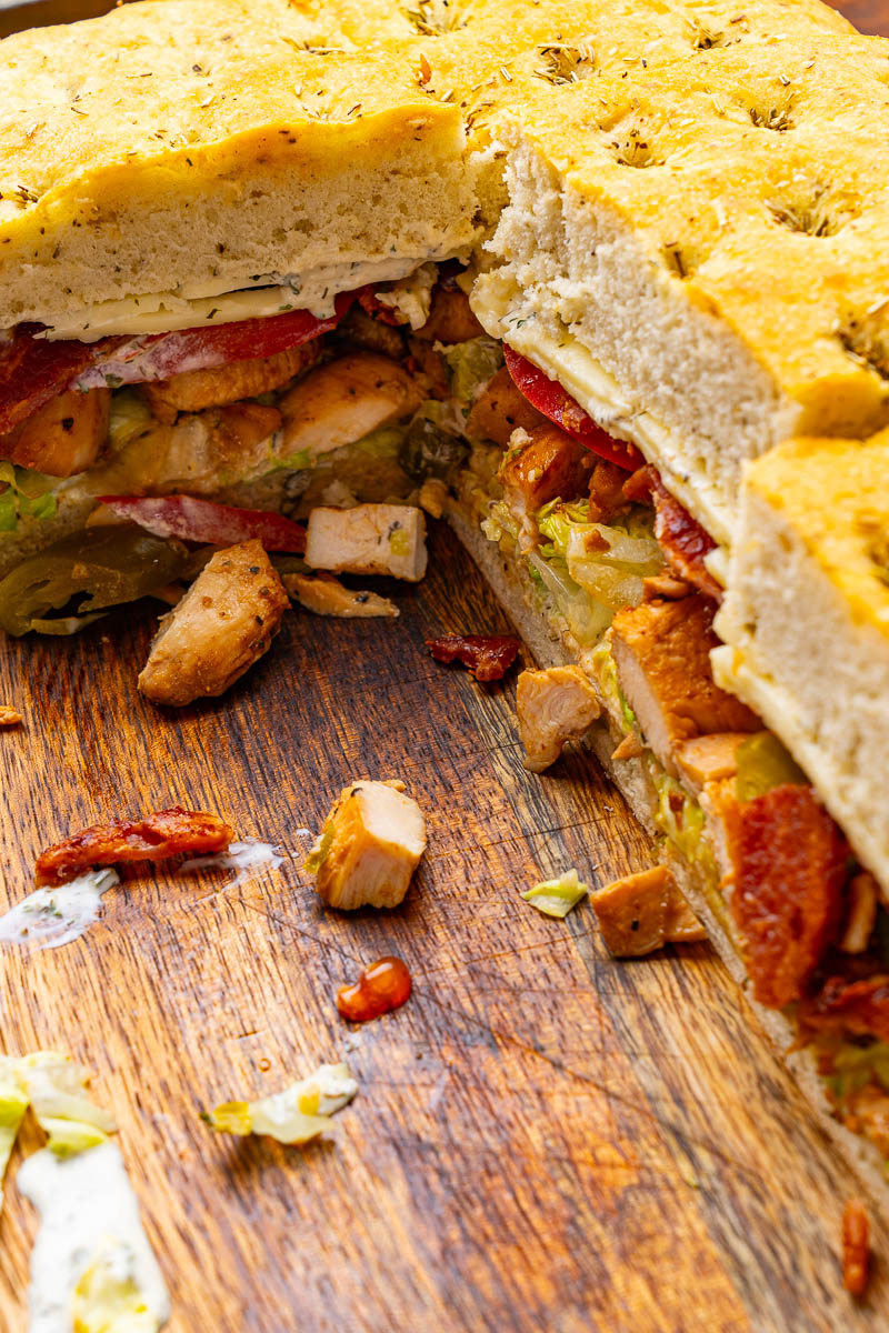 Chicken Bacon Ranch Sandwich Chicken Bacon Ranch Sandwich