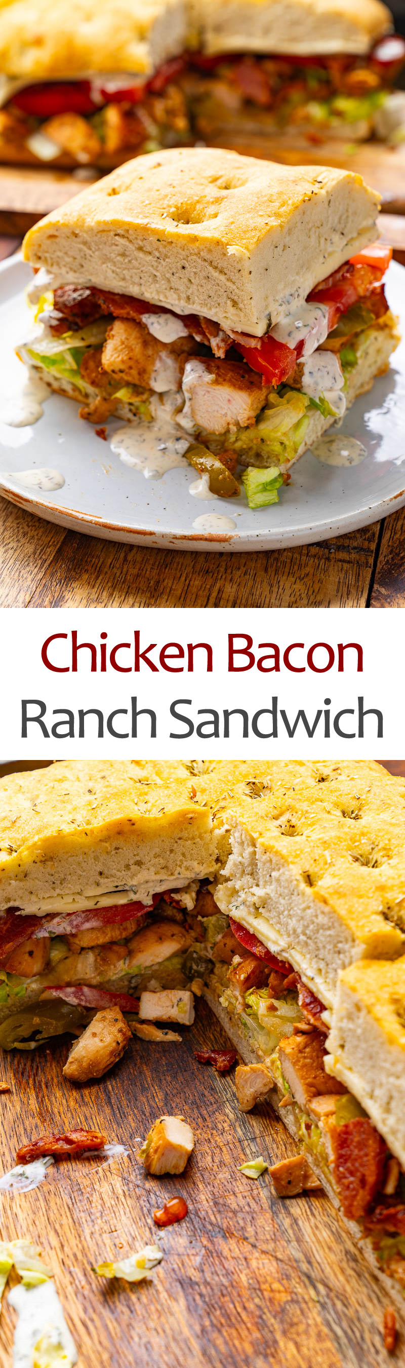 Chicken Bacon Ranch Sandwich Chicken Bacon Ranch Sandwich