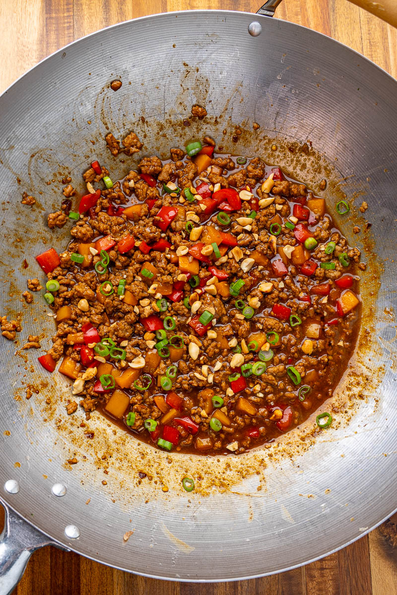 Kung Pao Ground Chicken Kung Pao Ground Chicken