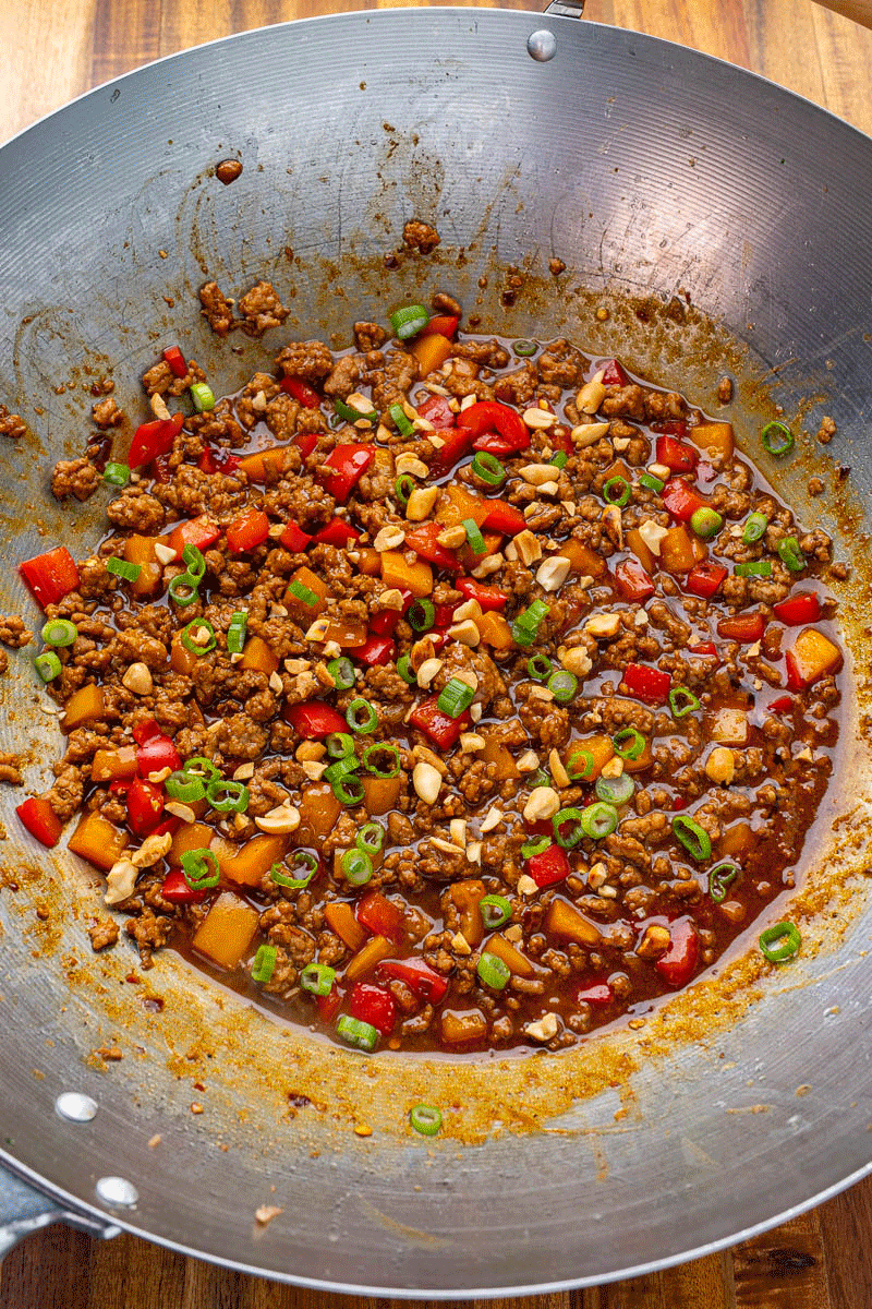 Kung Pao Ground Chicken Kung Pao Ground Chicken