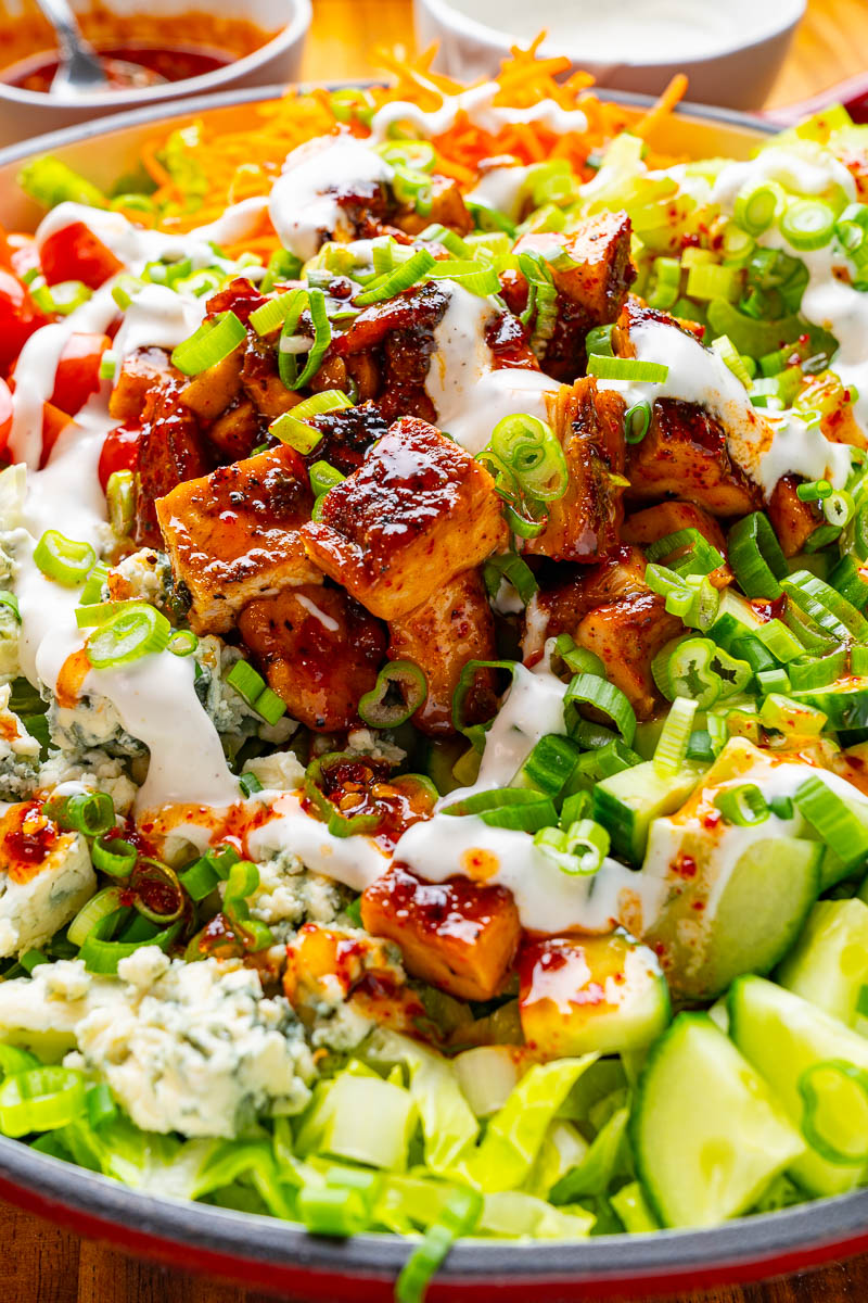 Hot Honey Buffalo Chicken Salad Hot Honey Buffalo Chicken Salad