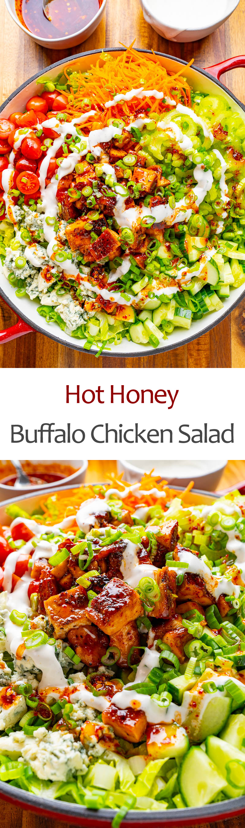 Hot Honey Buffalo Chicken Salad Hot Honey Buffalo Chicken Salad