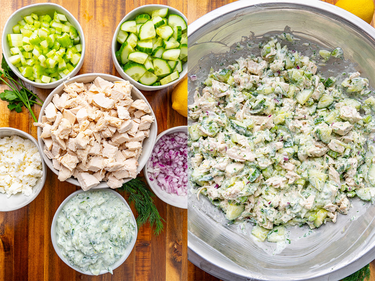 Tzatziki Chicken Salad Tzatziki Chicken Salad