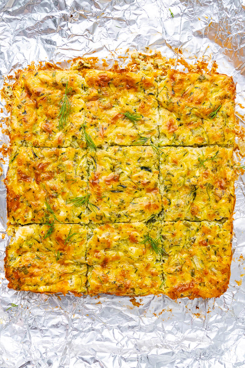 Zucchini and Feta Slices Zucchini and Feta Slices