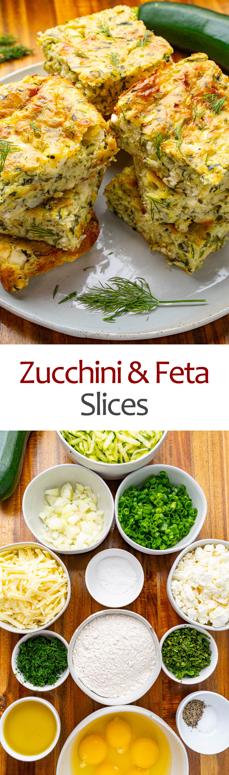 Zucchini and Feta Slices Zucchini and Feta Slices