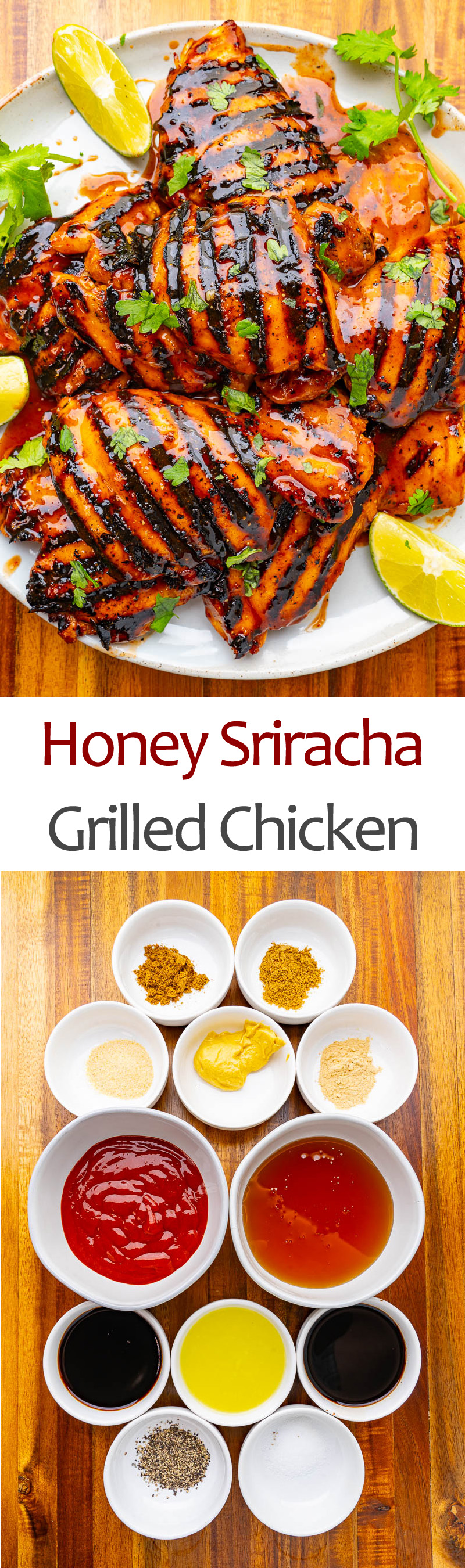 Honey Sriracha Grilled Chicken Honey Sriracha Grilled Chicken