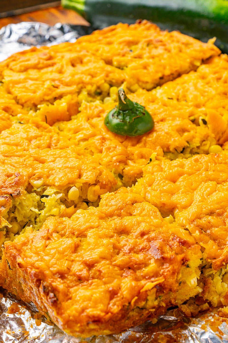 Zucchini Cornbread Zucchini Cornbread