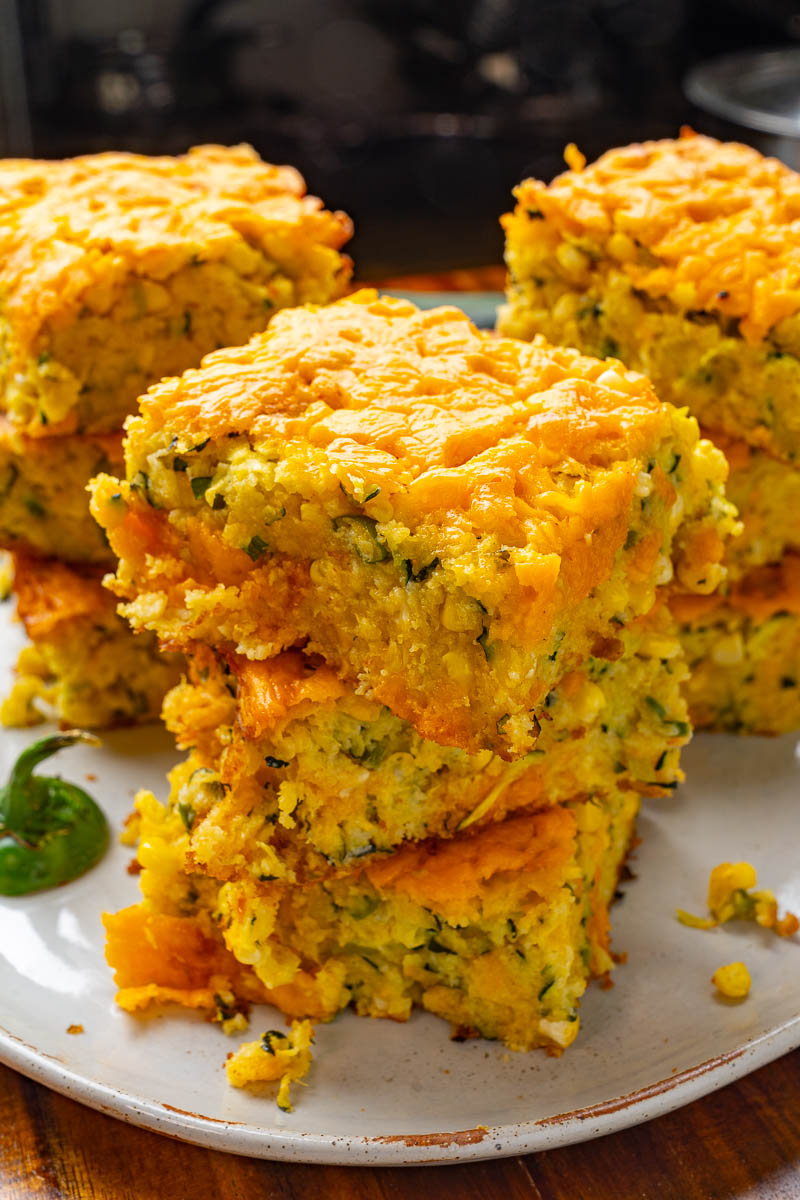 Zucchini Cornbread Casserole