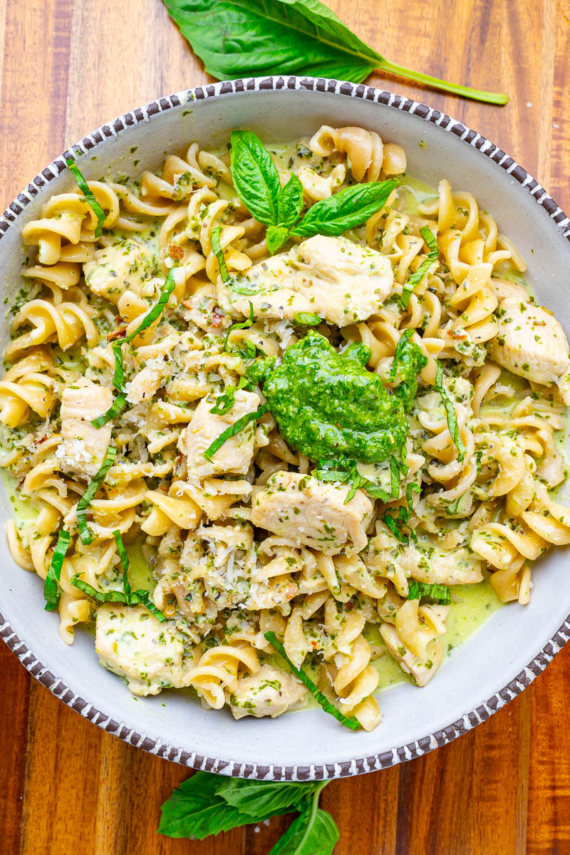 Basil Pesto Chicken Pasta Basil Pesto Chicken Pasta