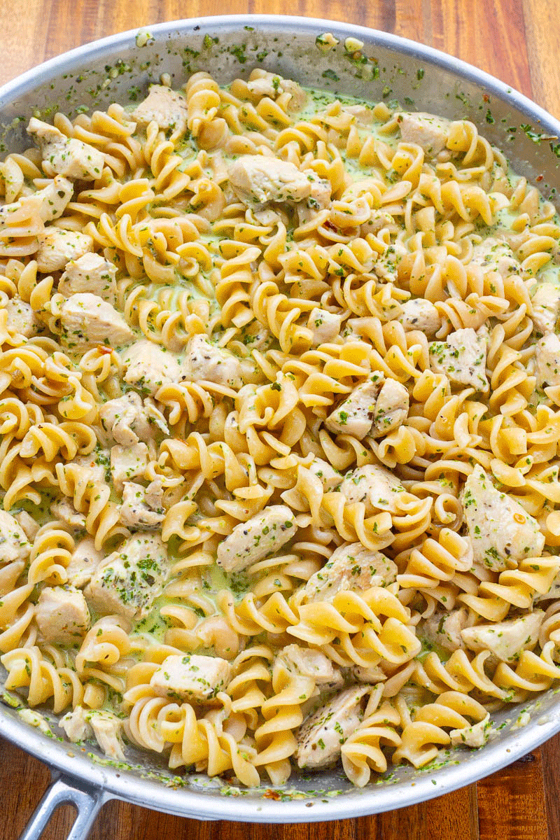 Basil Pesto Chicken Pasta Basil Pesto Chicken Pasta
