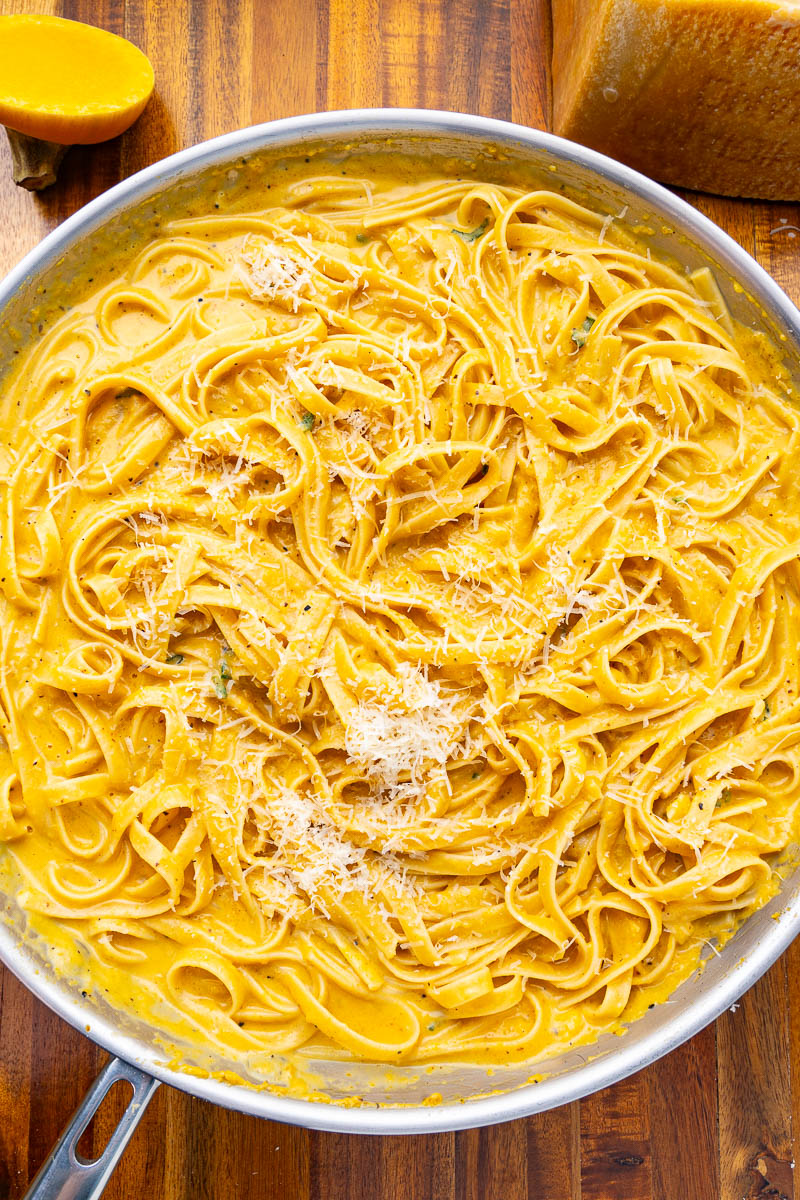 Butternut Squash Alfredo Pasta Butternut Squash Alfredo Pasta