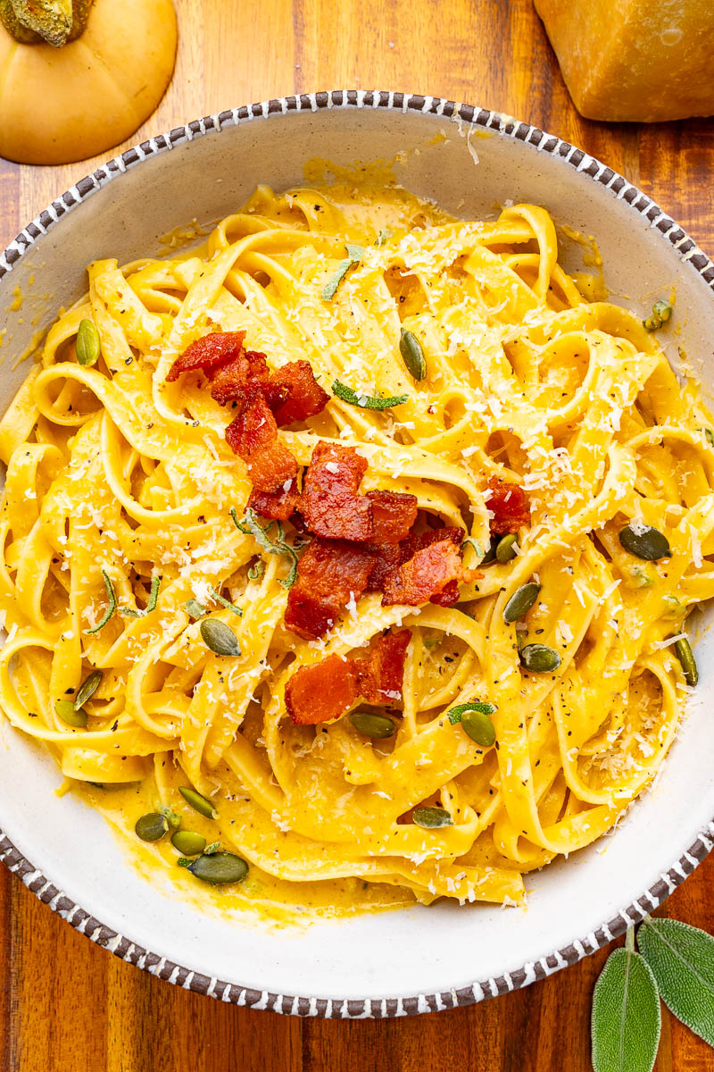 Butternut Squash Alfredo Pasta Butternut Squash Alfredo Pasta