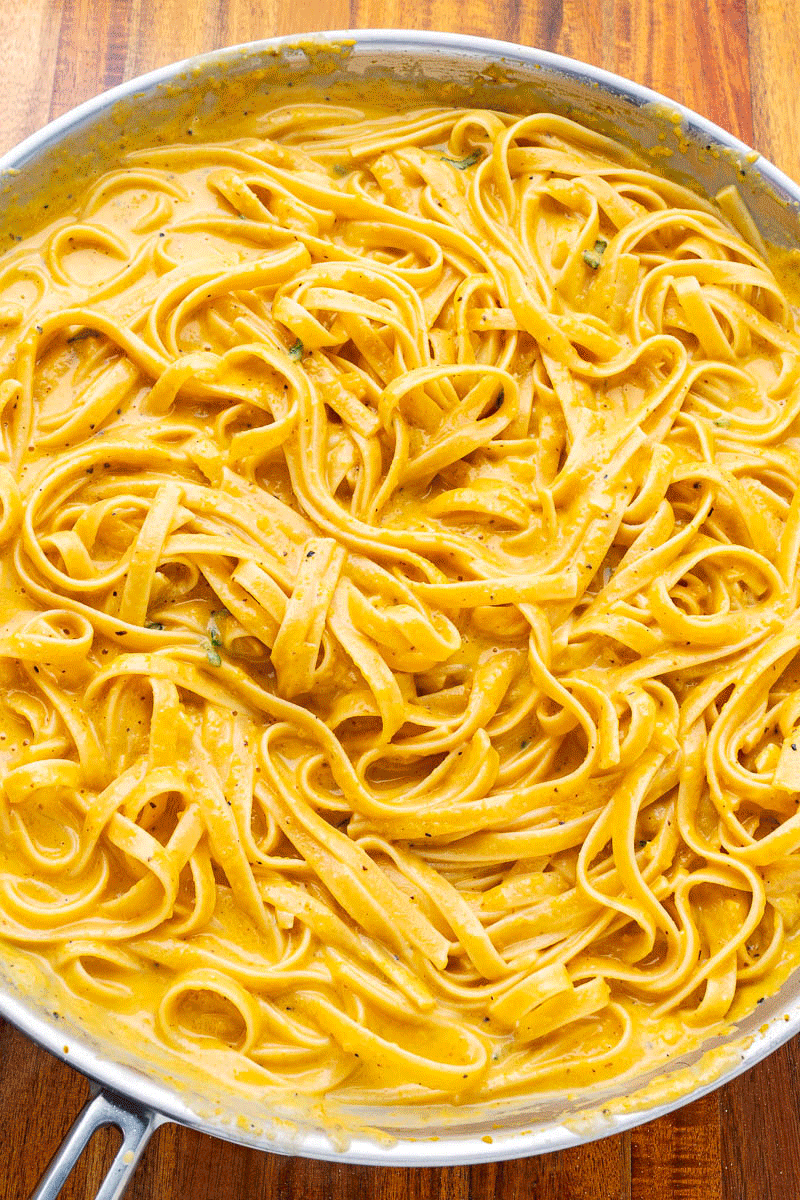Butternut Squash Alfredo Pasta Butternut Squash Alfredo Pasta