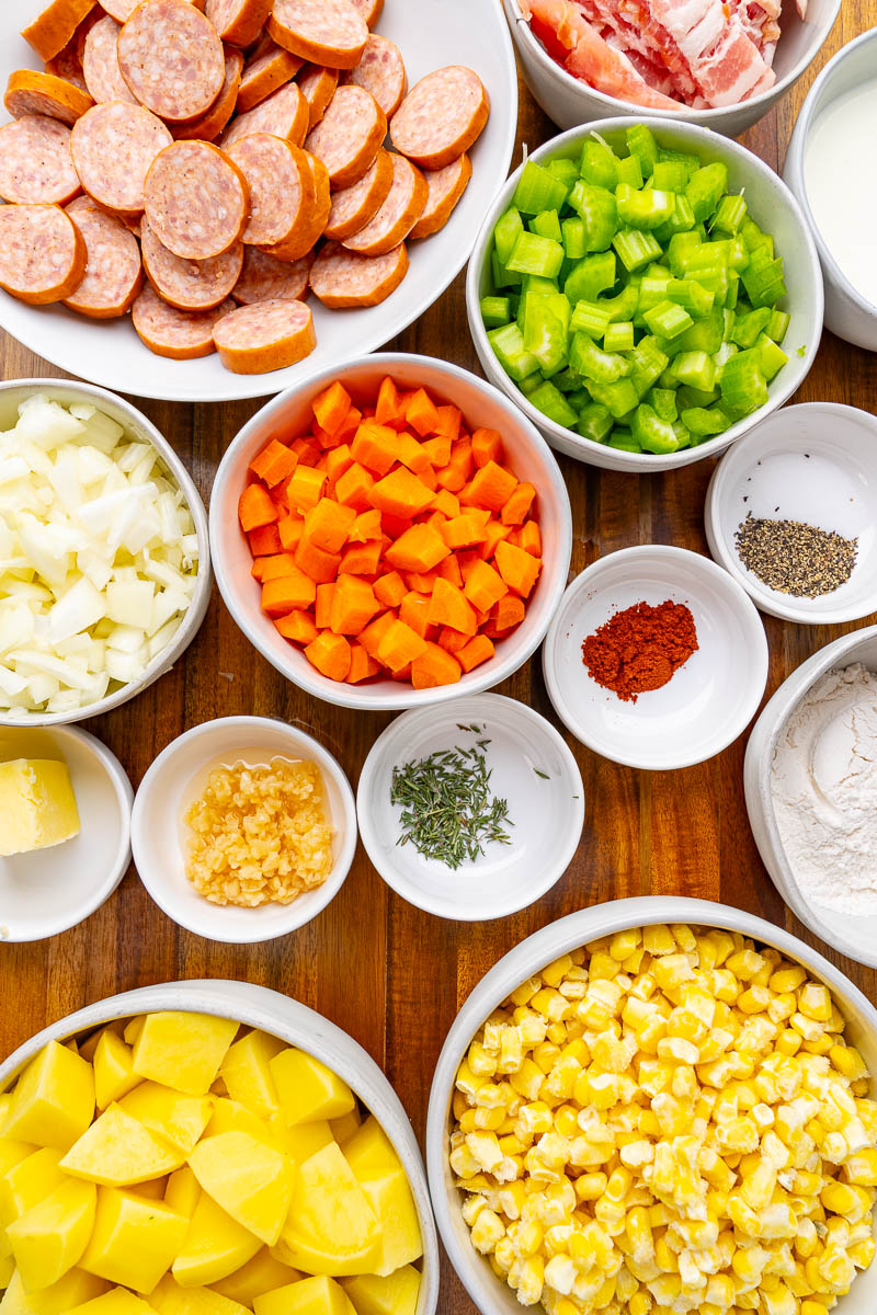 Kielbasa Corn Chowder Kielbasa Corn Chowder