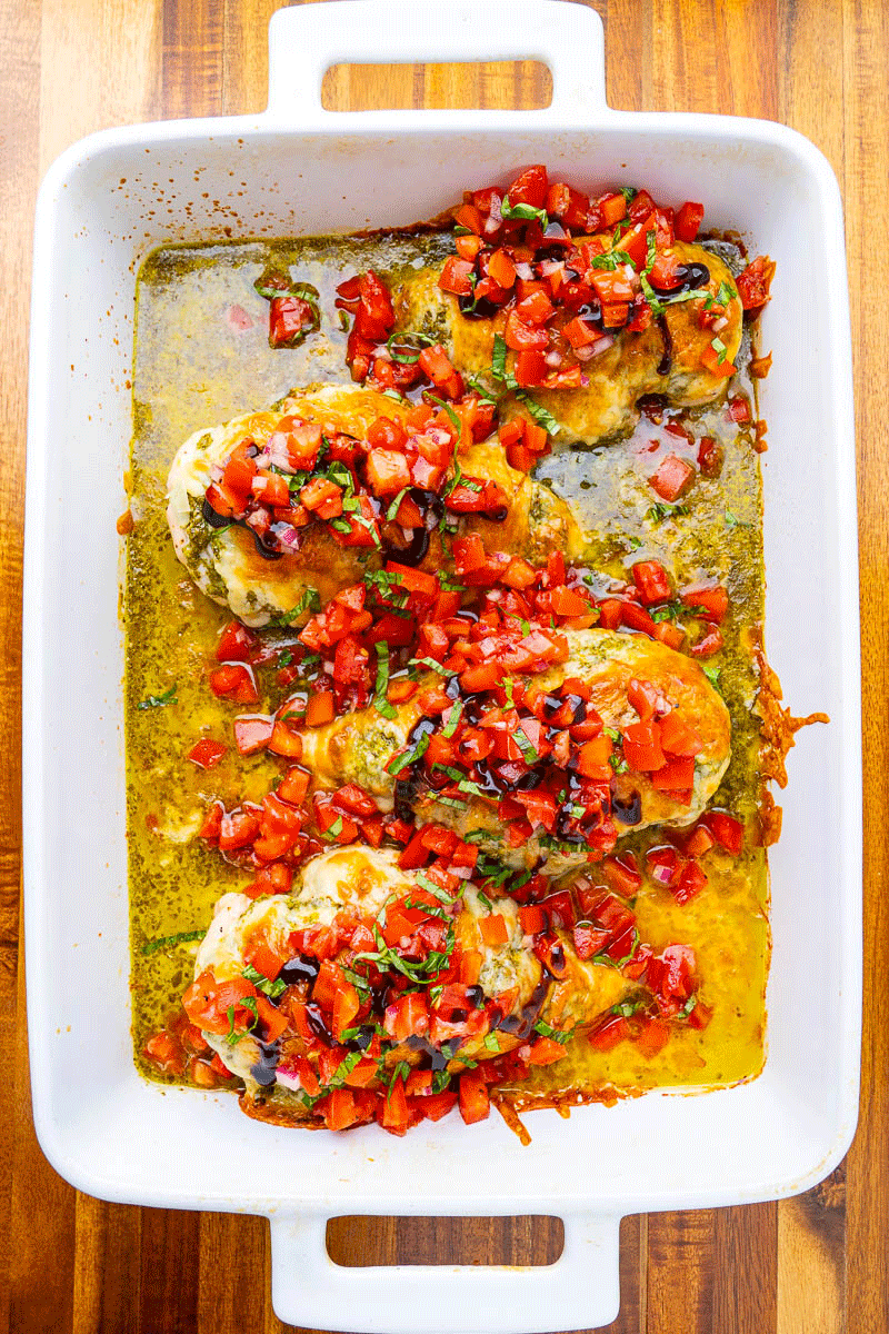 Pesto Baked Chicken Pesto Baked Chicken