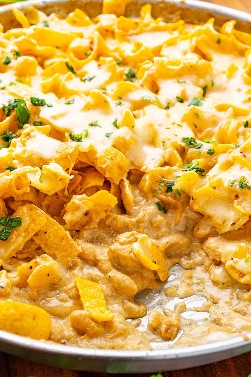 White Chili Chicken Frito Casserole White Chili Chicken Frito Casserole