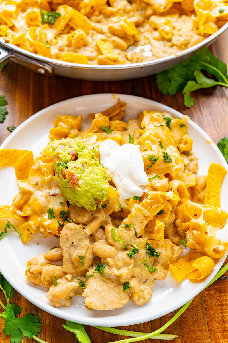 White Chili Chicken Frito Casserole White Chili Chicken Frito Casserole