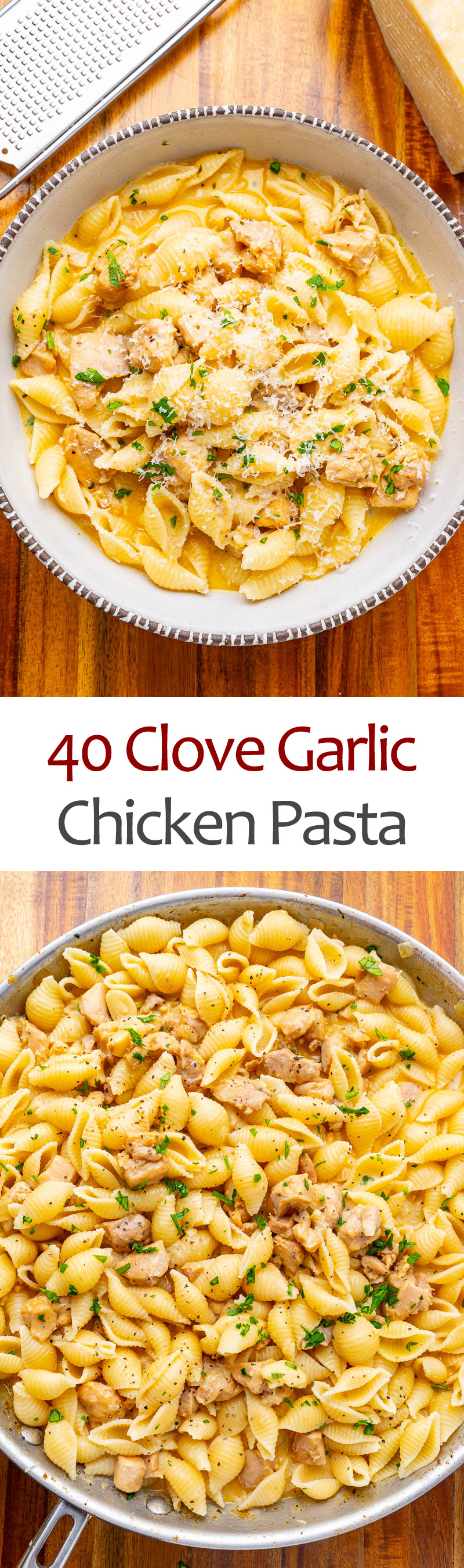 Creamy 40 Clove Garlic Chicken Pasta Creamy 40 Clove Garlic Chicken Pasta