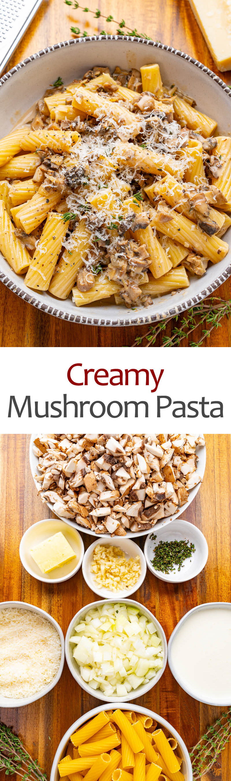 Creamy Mushroom Pasta Creamy Mushroom Pasta