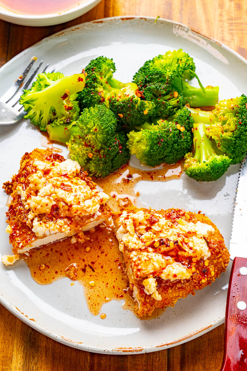 Crispy Hot Honey Feta Chicken Crispy Hot Honey Feta Chicken