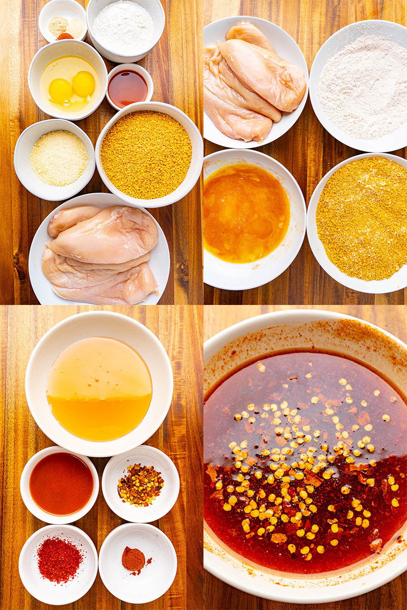 Crispy Hot Honey Feta Chicken Crispy Hot Honey Feta Chicken