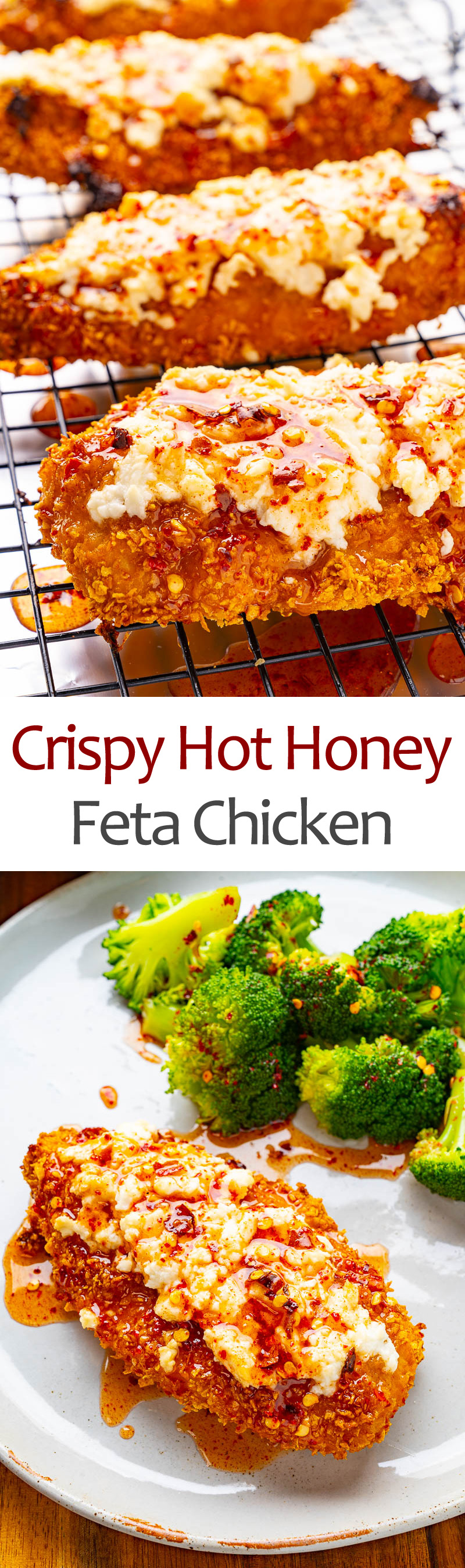 Crispy Hot Honey Feta Chicken Crispy Hot Honey Feta Chicken