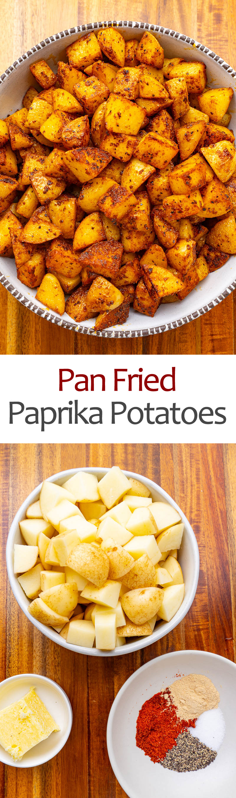 Pan Fried Paprika Potatoes Pan Fried Paprika Potatoes