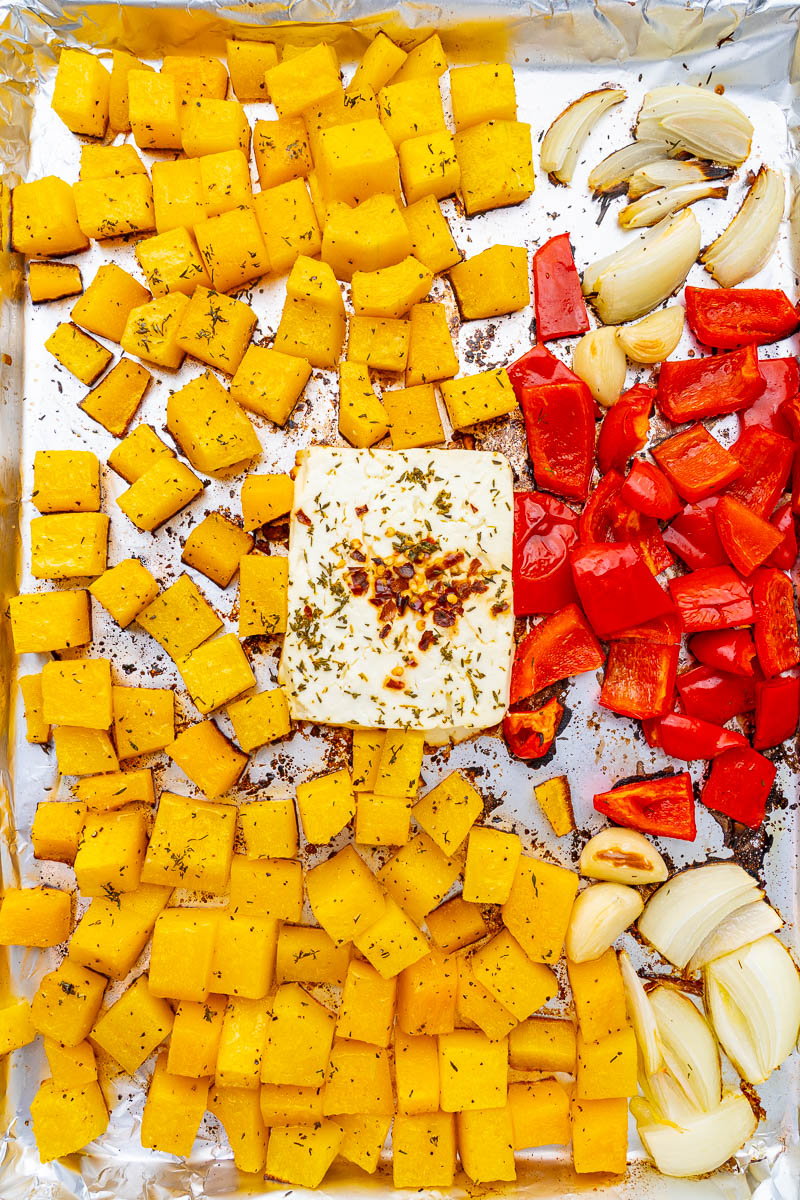 Roast Butternut Squash and Feta Pasta Roast Butternut Squash and Feta Pasta