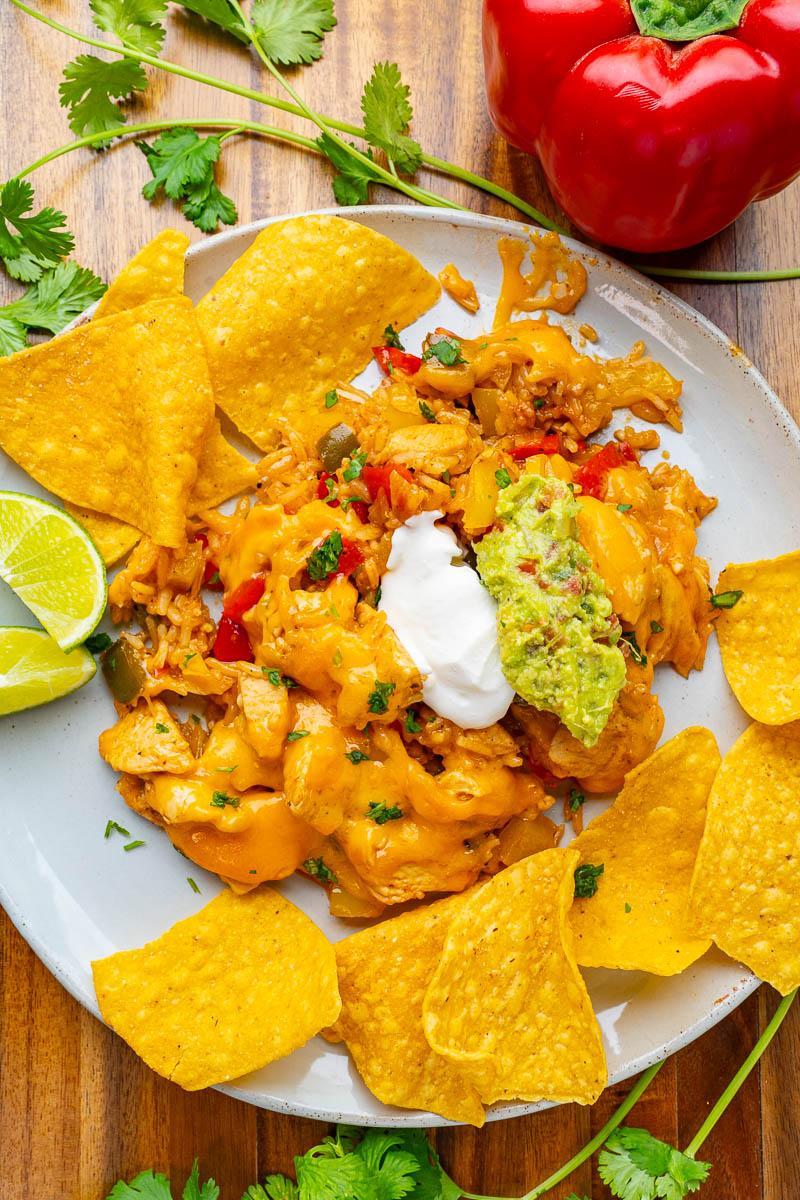 Skillet Chicken Fajita Rice Skillet Chicken Fajita Rice