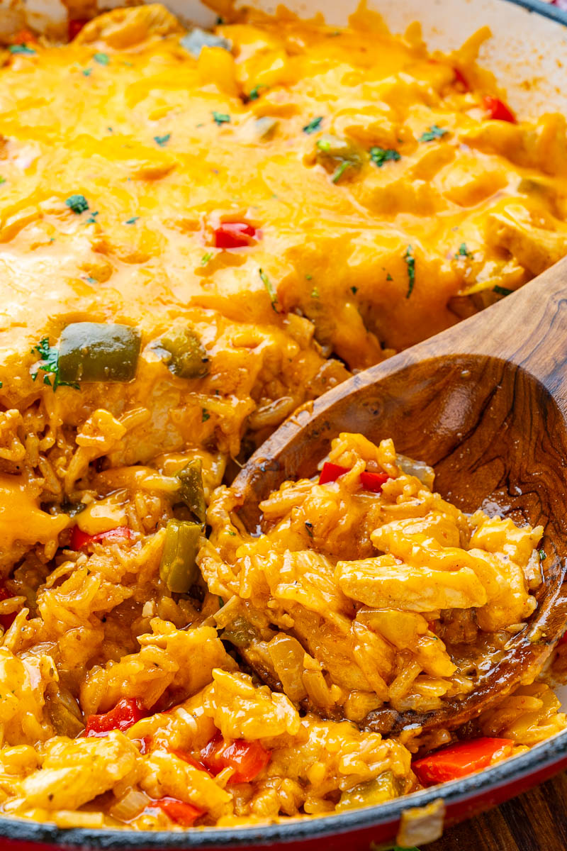 Skillet Chicken Fajita Rice Skillet Chicken Fajita Rice