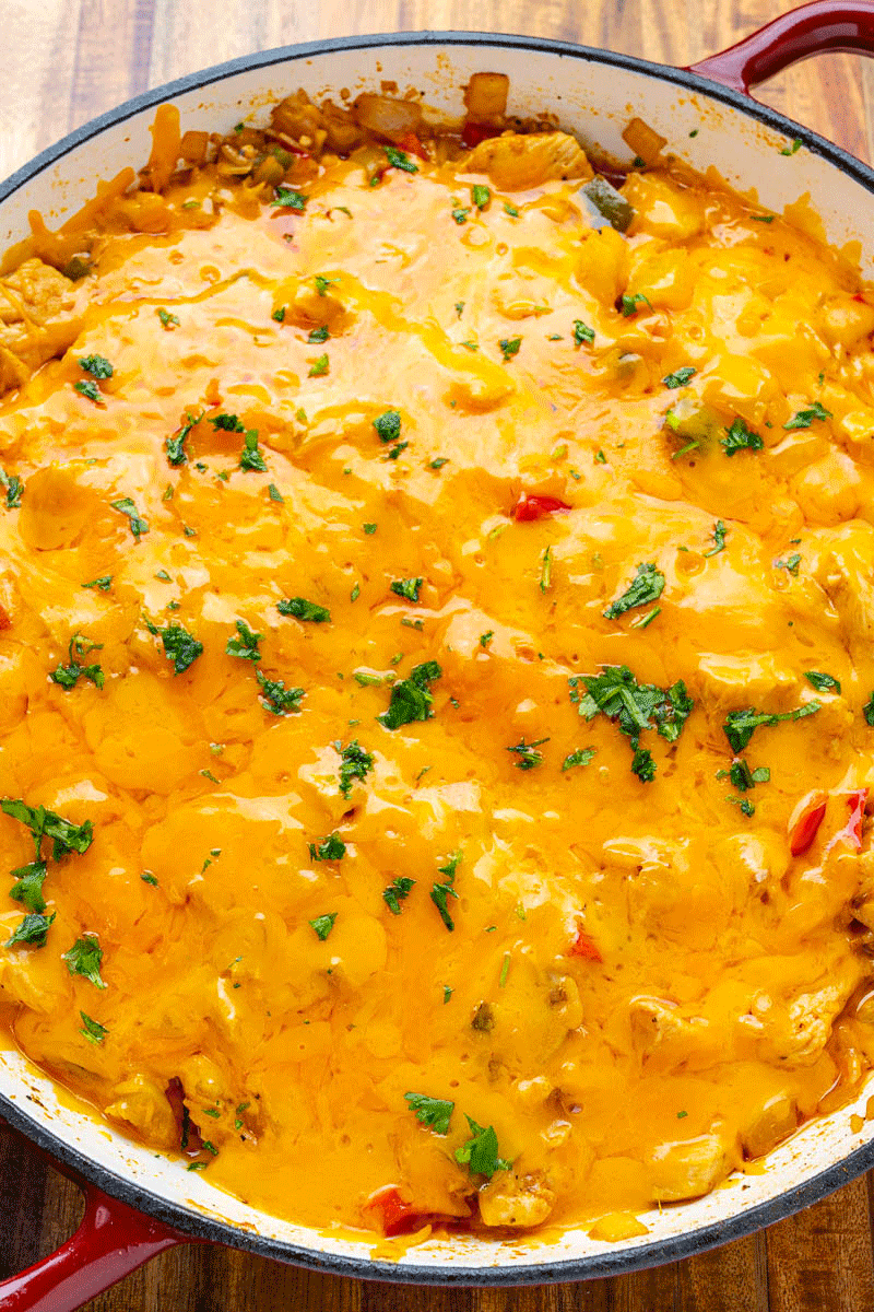 Skillet Chicken Fajita Rice Skillet Chicken Fajita Rice