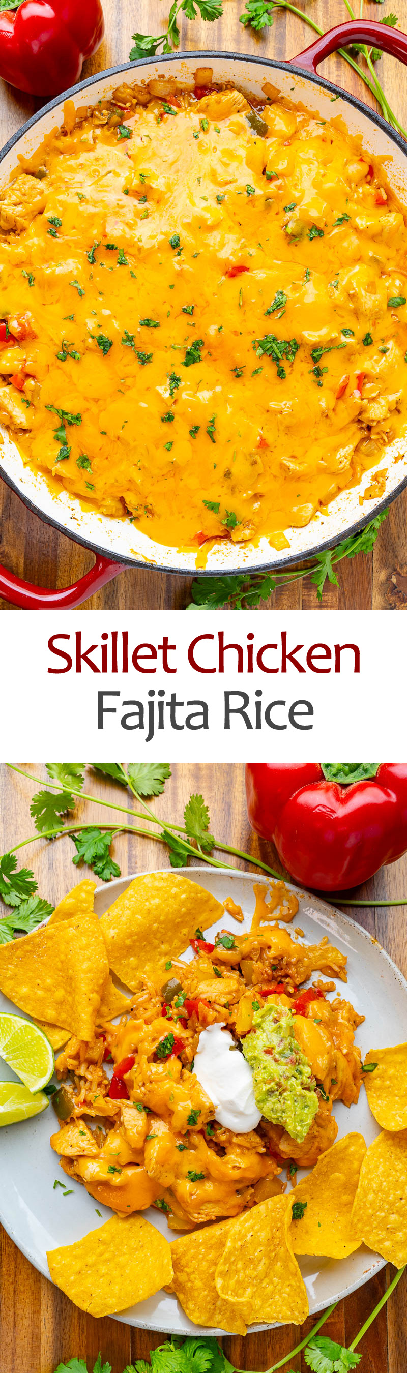 Skillet Chicken Fajita Rice Skillet Chicken Fajita Rice