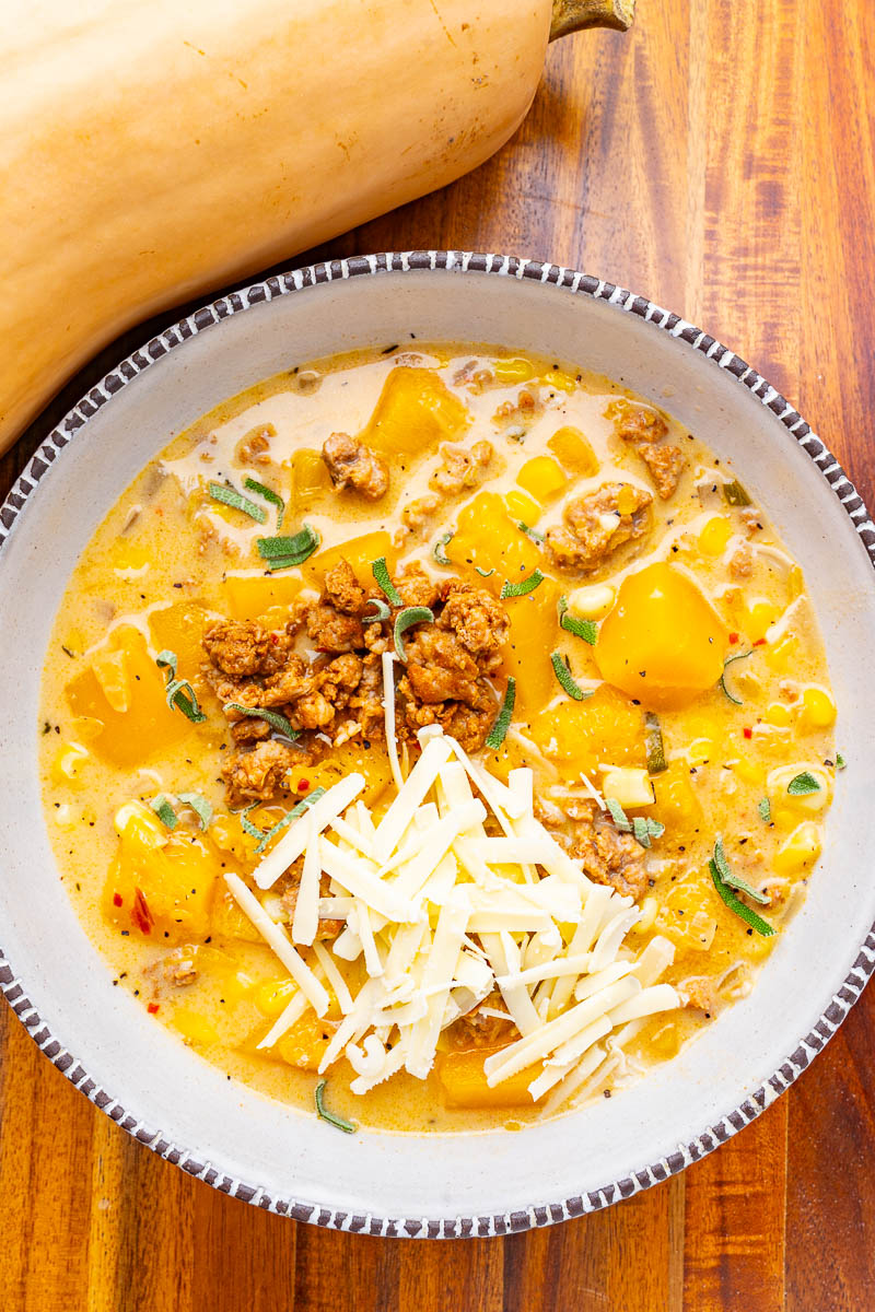 Butternut Squash Chowder Butternut Squash Chowder