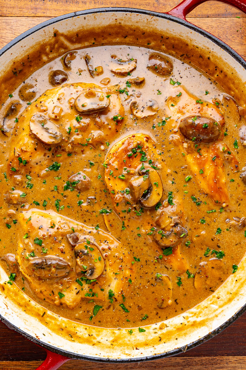 Creamy Balsamic Skillet Chicken Creamy Balsamic Skillet Chicken