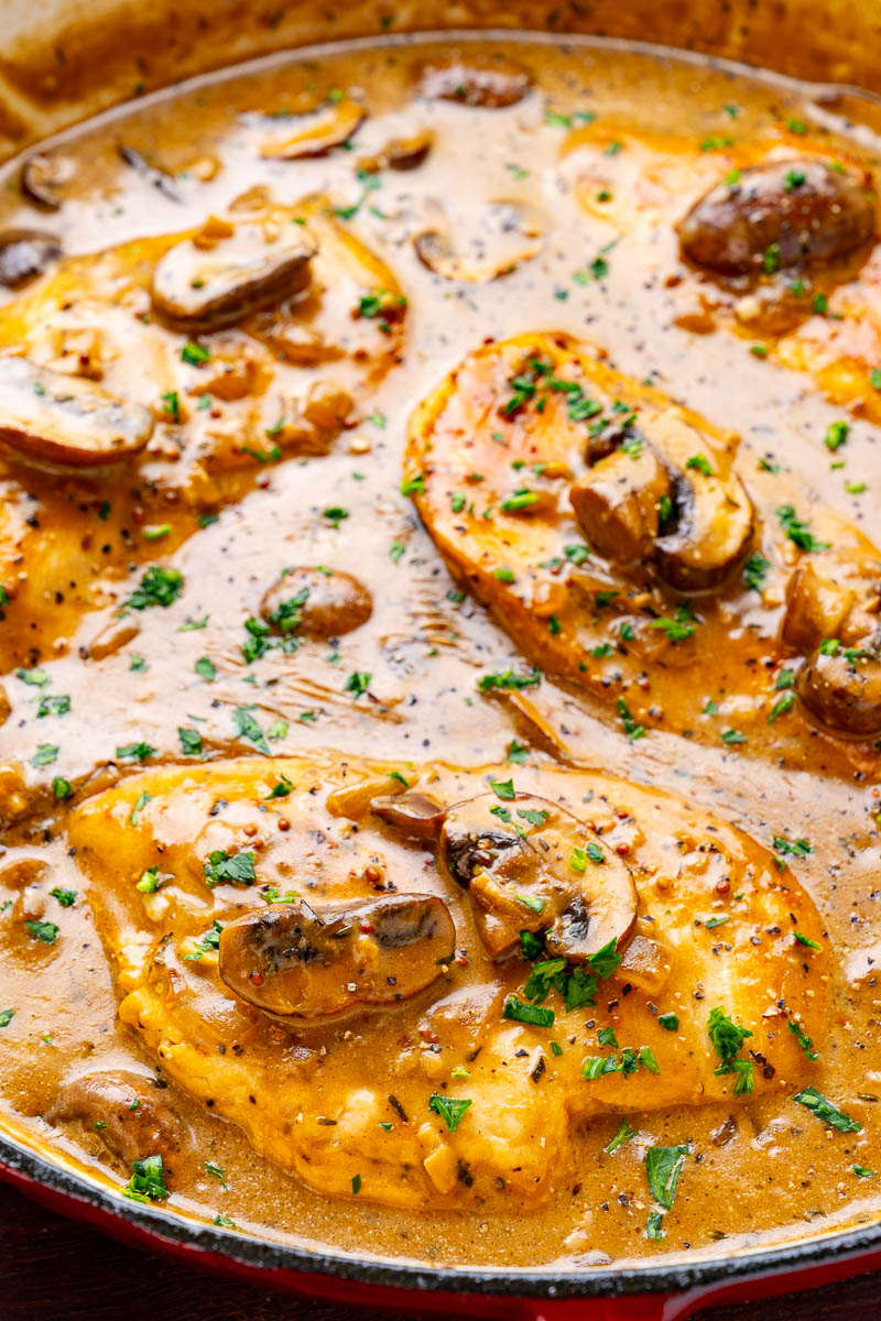 Creamy Balsamic Skillet Chicken Creamy Balsamic Skillet Chicken