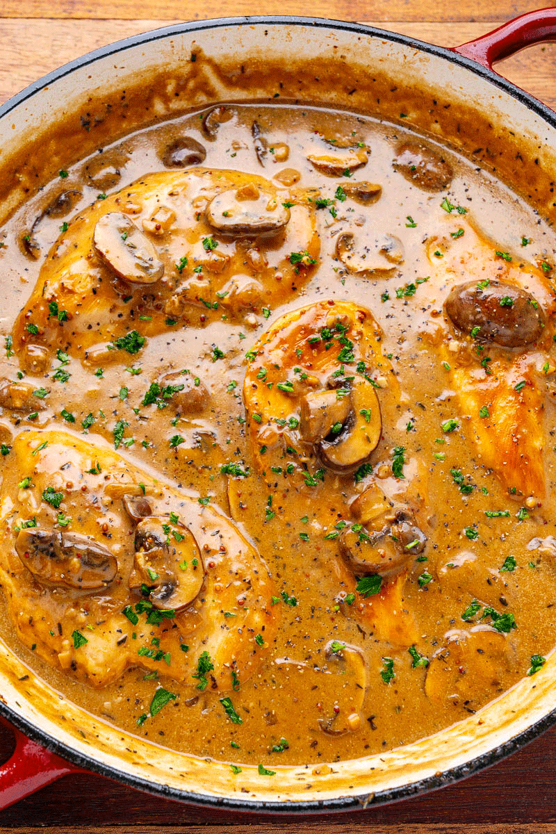 Creamy Balsamic Skillet Chicken Creamy Balsamic Skillet Chicken