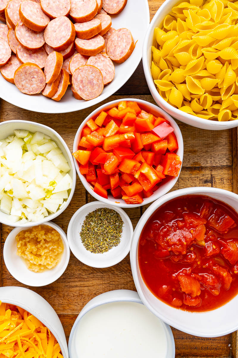 Cheesy Kielbasa Pasta Cheesy Kielbasa Pasta