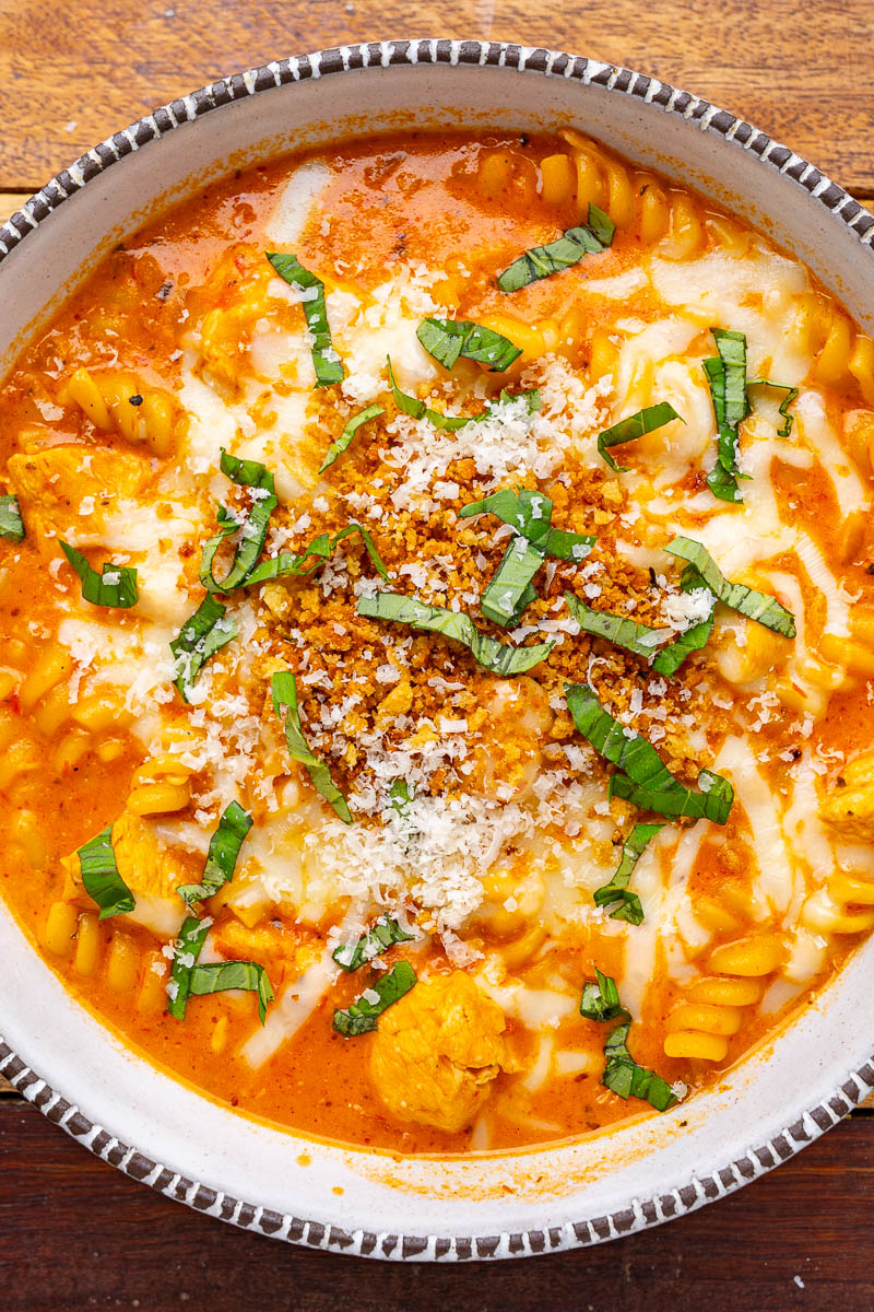 Chicken Parmesan Soup