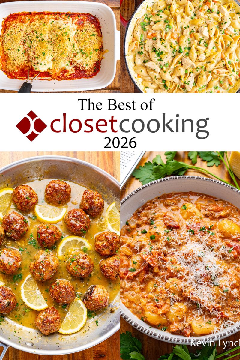 The Best of Closet Cooking 2026 Book Cover