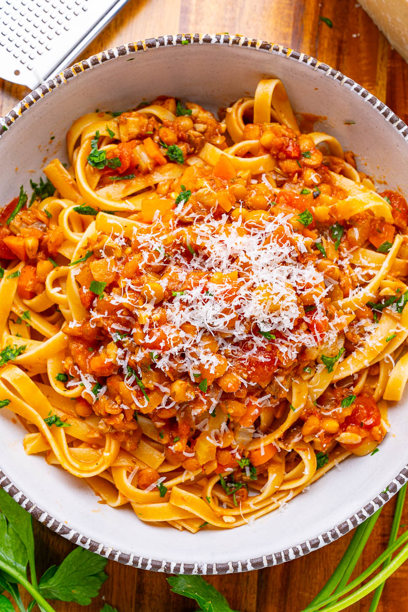 30 Minute Lentil Bolognese 30 Minute Lentil Bolognese