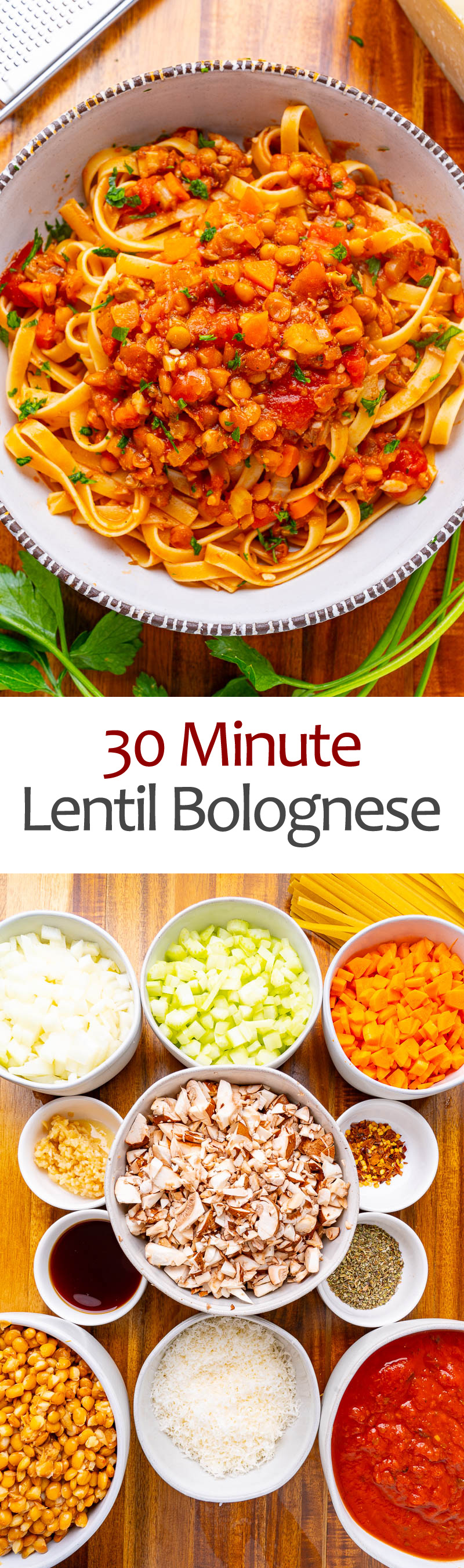 30 Minute Lentil Bolognese 30 Minute Lentil Bolognese