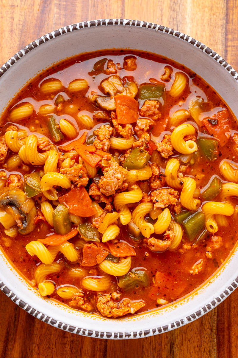 Pizza Soup Pizza Soup