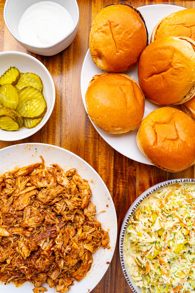 Slow Cooker Nashville Hot Chicken Sandwiches Slow Cooker Nashville Hot Chicken Sandwiches