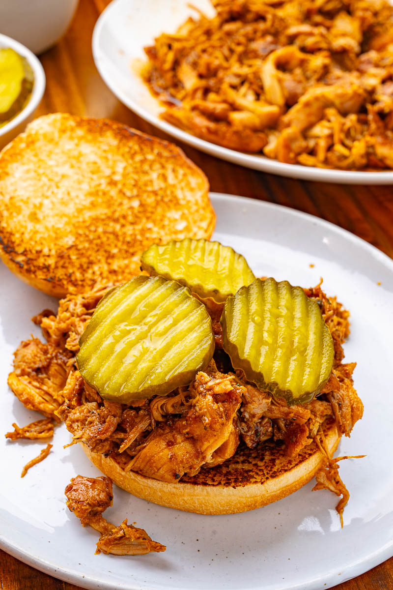 Slow Cooker Nashville Hot Chicken Sandwiches Slow Cooker Nashville Hot Chicken Sandwiches
