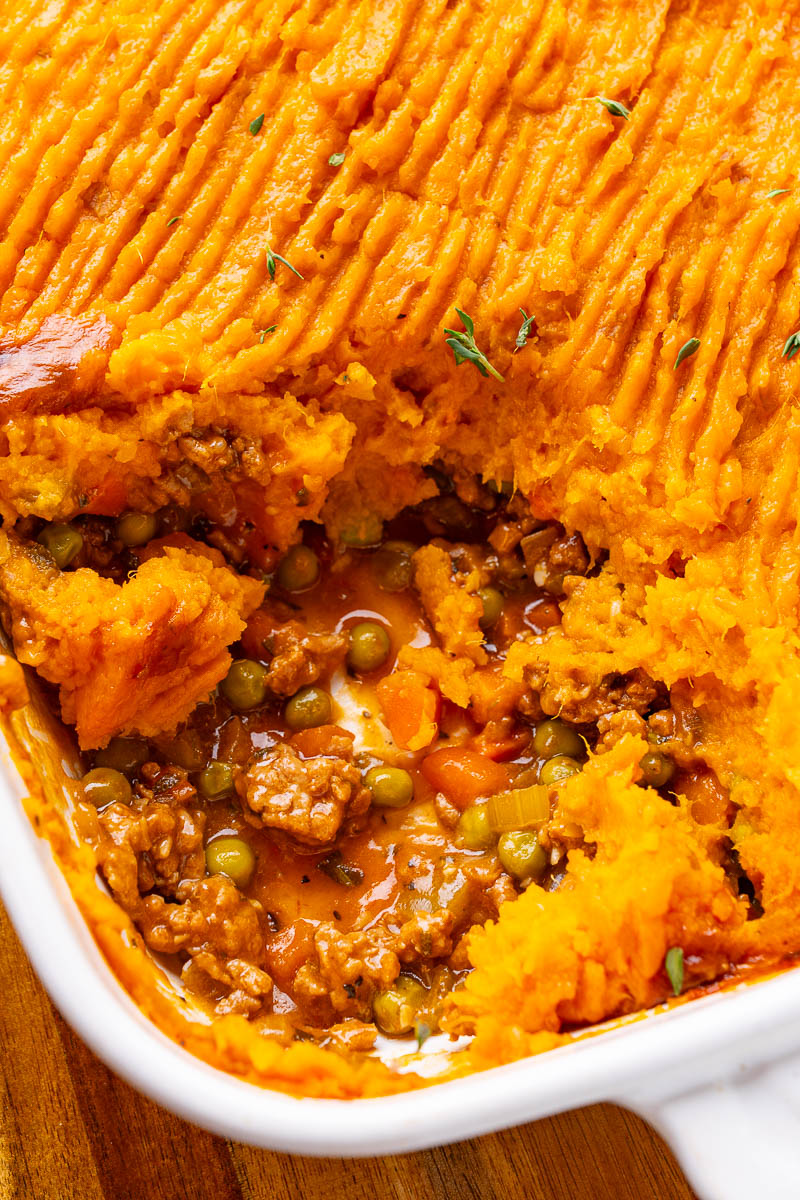 Sweet Potato Turkey Shepherd's Pie