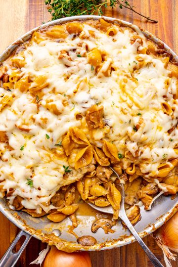 French Onion Pasta