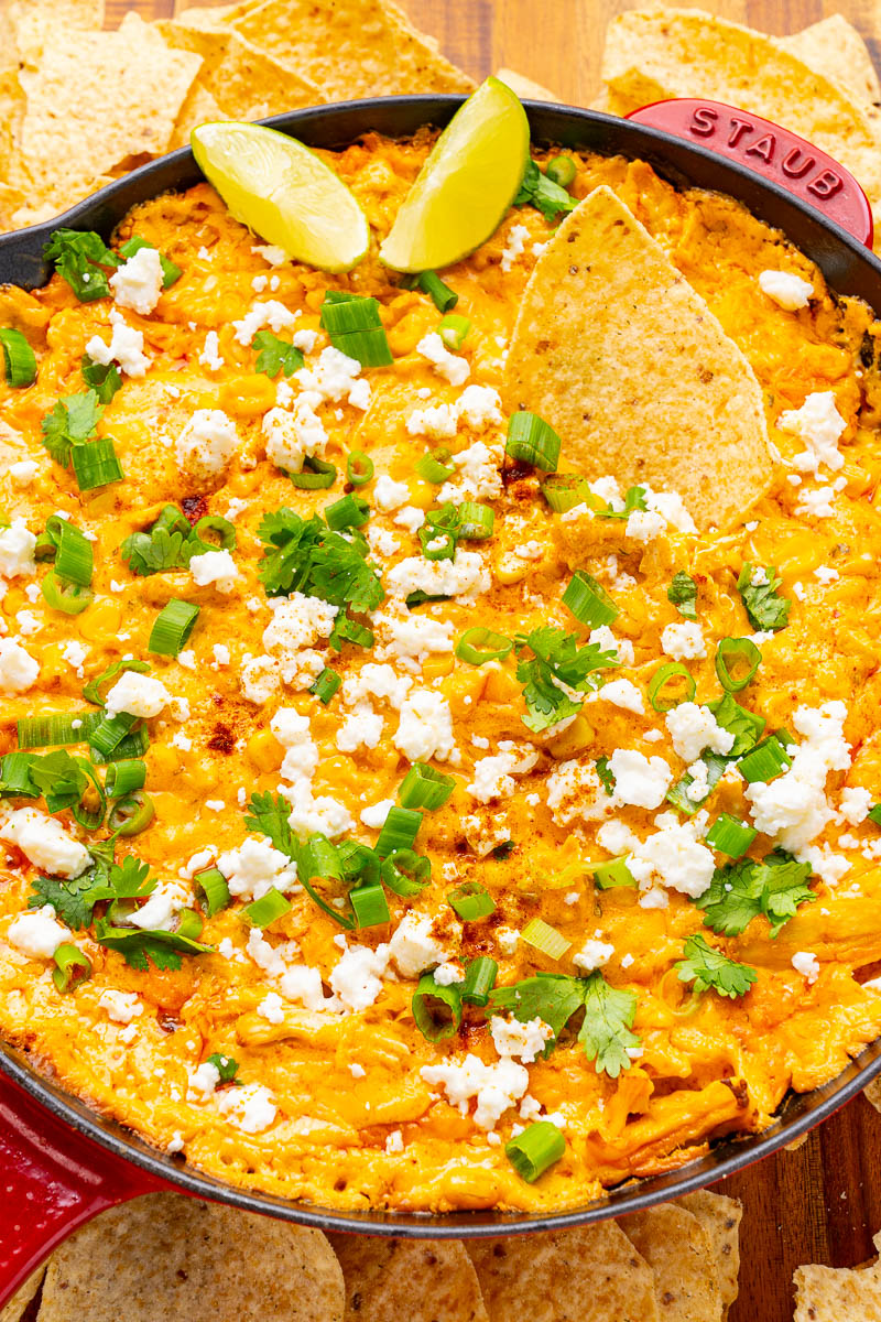 Street Corn Buffalo Chicken Dip Street Corn Buffalo Chicken Dip
