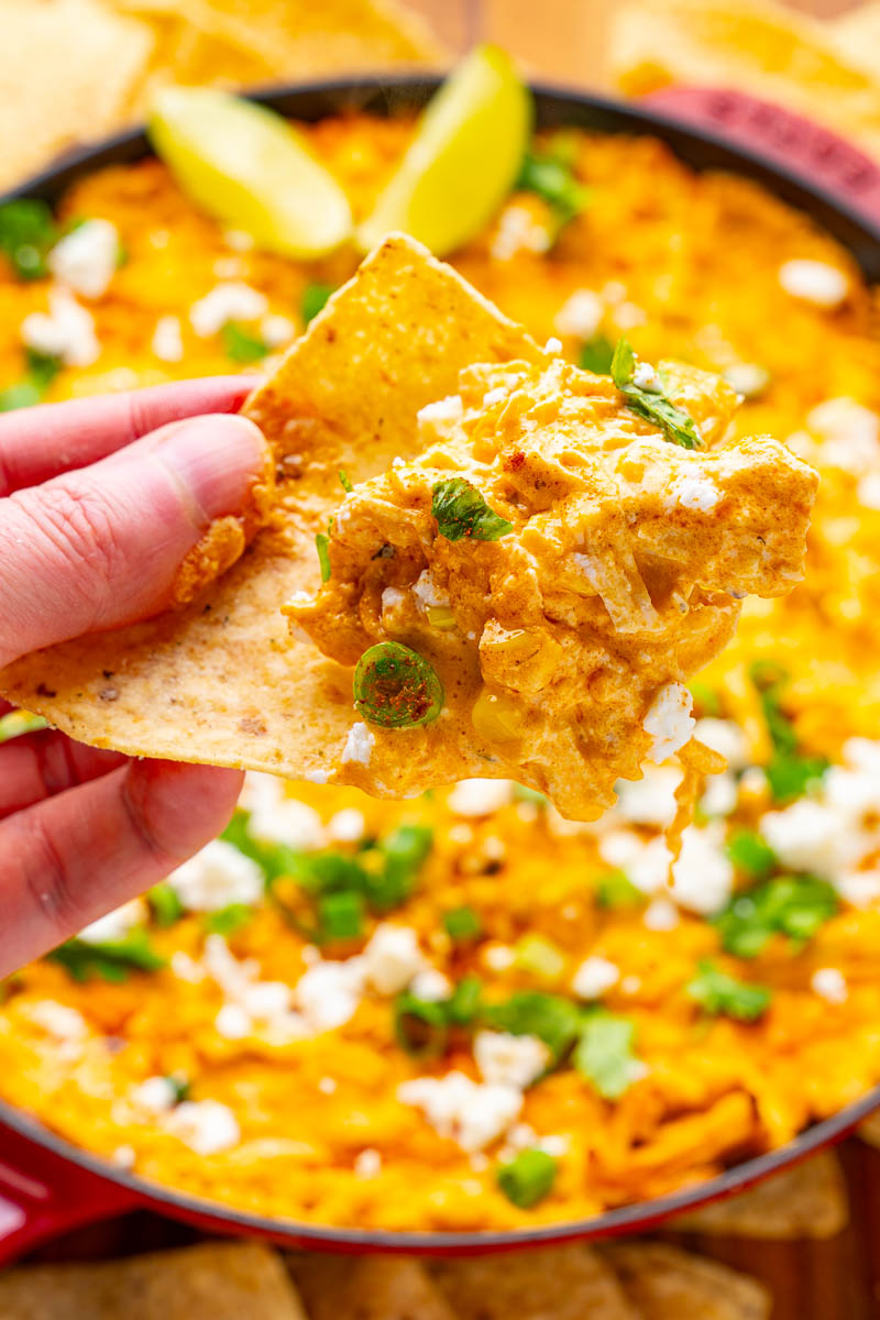 Street Corn Buffalo Chicken Dip Street Corn Buffalo Chicken Dip