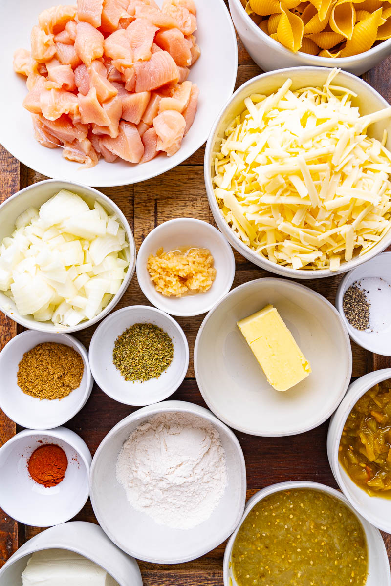 White Chili Chicken Mac and Cheese White Chili Chicken Mac and Cheese